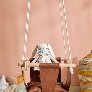 Makramee Babyschaukel / Braun – 3