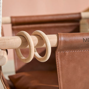Makramee Babyschaukel / Braun – 9