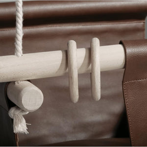 Makramee Babyschaukel / Braun – 14