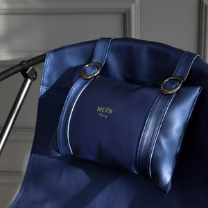 Klappbarer Ledersessel - Indigo – 12